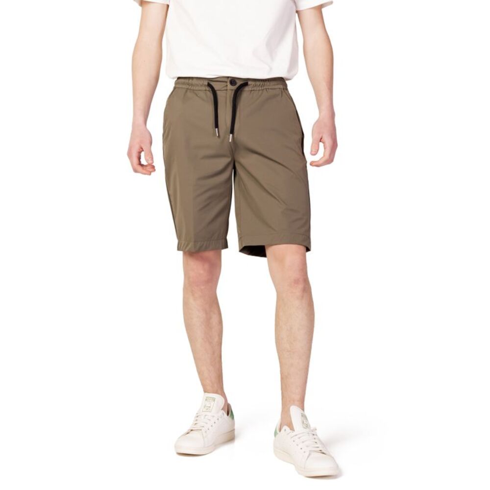 Suns Casual Shorts Olive Green Drawstring Men Green